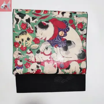 우타가와 쿠니토시 신판 고양이 모음 나고야 오비