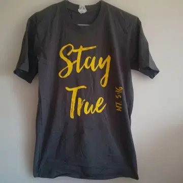 anvil Stay True 셔츠 S 사이즈 그레이