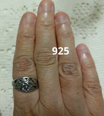 플라워 925 반지