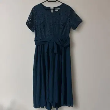 SOUP 레이스 드레스 허리 리본 포함 9호