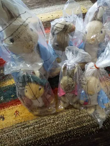 피터 래빗 봉제 인형 6체 세트