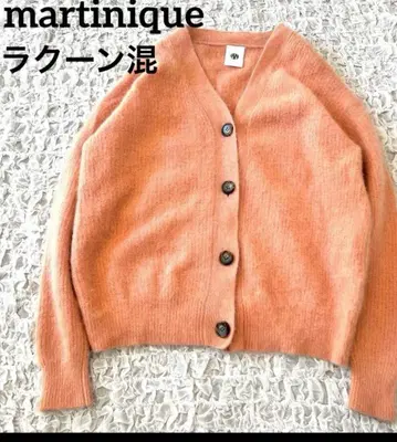 martinique L'VANTURE 라쿤 니트 가디건