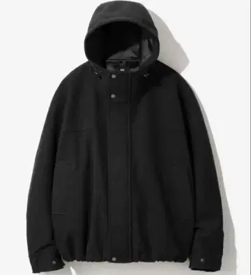 [ 택 포함 새상품 ] HARE 울리 테크 후드 블루종 블랙 M 하레