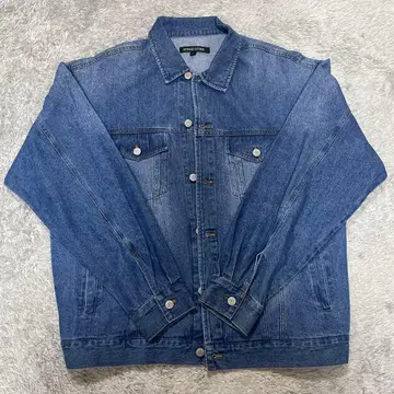 진한 데님 블루 데님 자켓