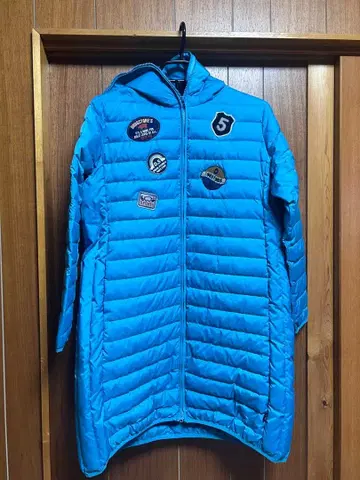 스카이블루 DRUG STORE'S 다운 자켓 여성용 프리 사이즈