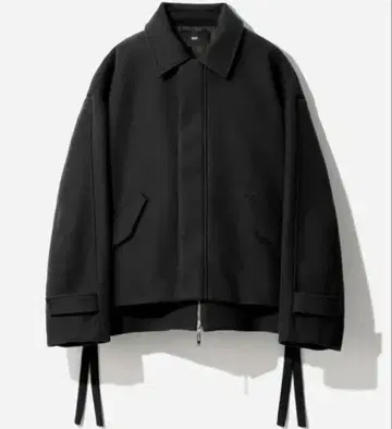 [ 택 포함 새상품 ] HARE 울리테크 레이어드 블루종 블랙 M 하레