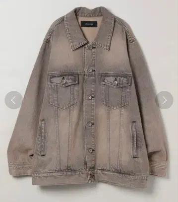 새상품급 JEANASIS 오버 사이즈 데님 자켓