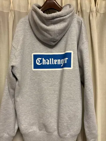 Challenger 그레이 후드티 L 사이즈