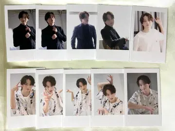 요코야마 가조 버스데이 이벤트 폴라로이드풍 카드 10장 세트