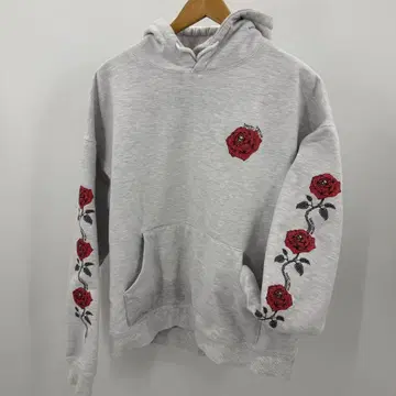 Dimito 그레이 후드 부착 후드티 XL