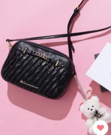 JILLSTUART 퍼피 포켓 백 블랙