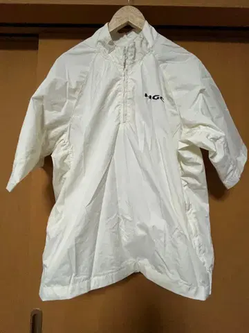 [ 골프웨어 ] HGC 하프 지퍼 화이트 자켓