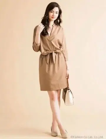 [ 새상품급 ] 주얼 체인지즈 프론트 리본 원피스