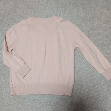 AMACA 아마카 풀오버 니트 스웨터 핑크