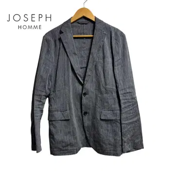 새상품급 JOSEPH HOMME 린넨 그레이 테일러드 자켓