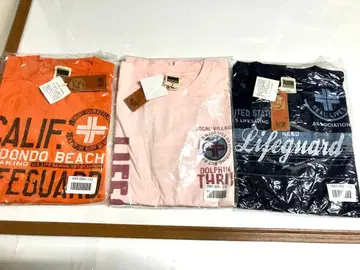 라이프 가드 면100% 반팔 T셔츠 L사이즈 묶음 3장 새상품 1965T