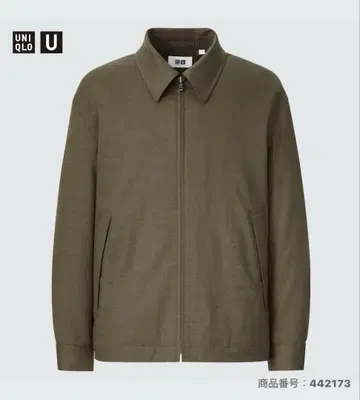 유니클로 집업 블루종 사이즈 M