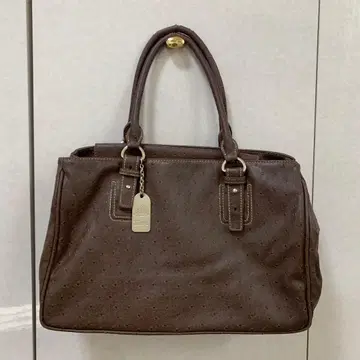 선착순 Tiara 브라운 가죽 백