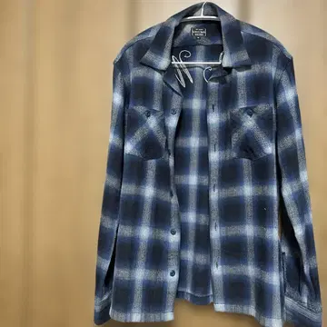 SCHOTT BRMC 자수 체크 셔츠 M 사이즈