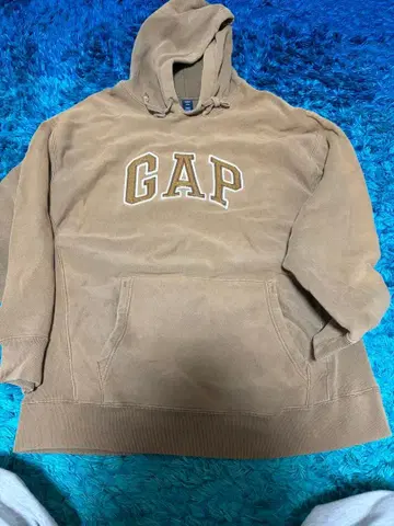 GAP 브라운 후드 부착 후드티 M 사이즈