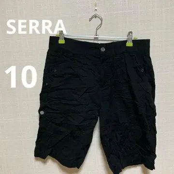 SERRA 블랙 숏팬츠 사이즈 10