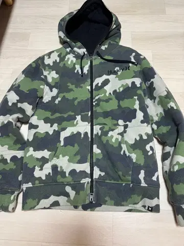Hurley 카모플라쥬 후드 부착 후드티