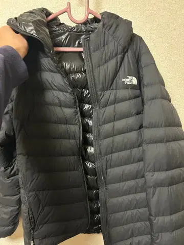 THE NORTH FACE 블랙 다운 자켓 L