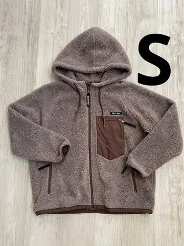 밀크페도 보아 후드 자켓 S 아우터 MILKFED