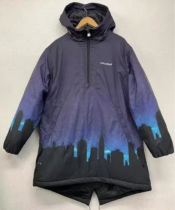 Applebum nas 'QUEENS' 롱 아노락 파카