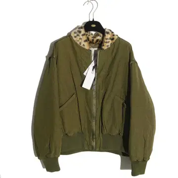 forte_forte 리버서블 봄버 자켓 퀼팅 카키