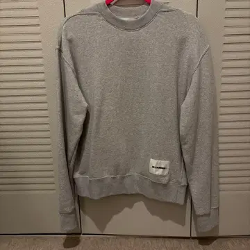 JIL SANDER+ 그레이 크루넥 맨투맨 XS