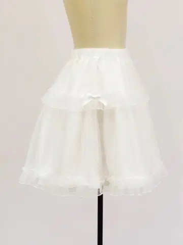 아마벨 AMAVEL 볼륨 스커트 파니에 화이트