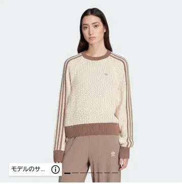 아디다스 아디컬러 니트 크루넥 스웨터