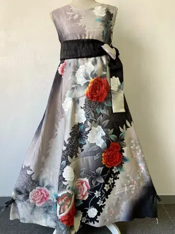 3202 기모노 리메이크 드레스 원피스