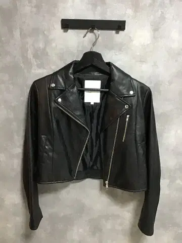 MERCURYDUO 블랙 라이더 자켓 F 사이즈