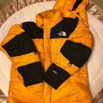 THE NORTH FACE 다운 자켓 오렌지/블랙