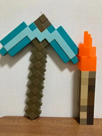 마인크래프트 곡괭이 횃불