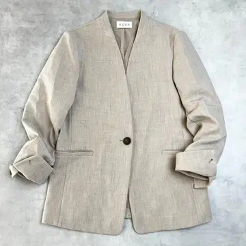 새상품급 플라스테 웜 리저브 칼라리스 자켓 S 베이지 634