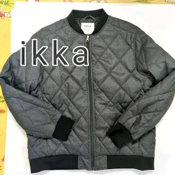 ikka 울라이크 충전솜 퀼트 블루종 XL