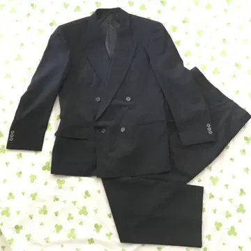 Venerato 베네라토 더블 수트 포멀 블랙 M