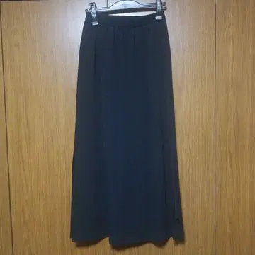 시선당 블랙 롱 스커트 폴리에스테르 100%