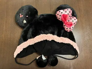 디즈니 미니 팬캡 핑크 블랙