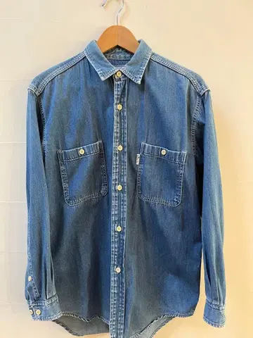 블루블루 데님 셔츠 Blue Blue