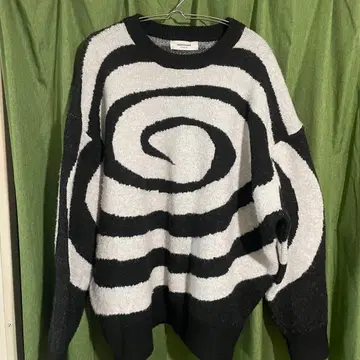 이스트 하우스 스와르 패턴 니트 스웨터
