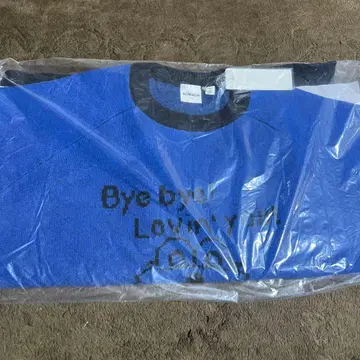 [ 새상품 ] GU 퍼펫 스 오버 사이즈 니트 풀오버 XXL 파랑