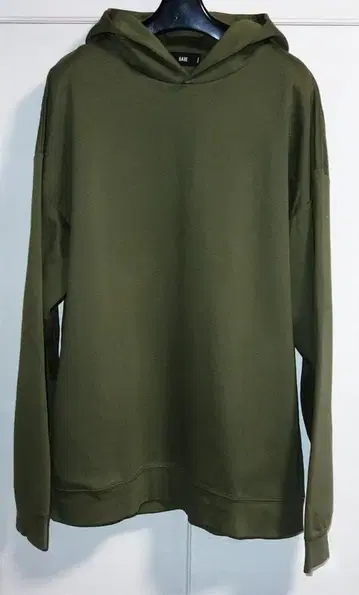 HARE 풀오버 후드티 오버 사이즈 올리브 그린