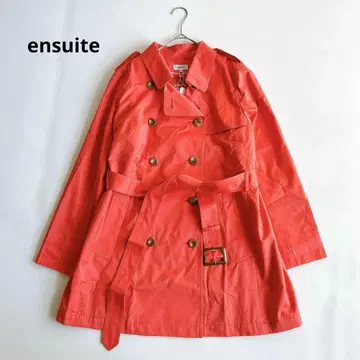 새상품 ensuite 엔스위트 트렌치코트 빅 사이즈 사이즈 6