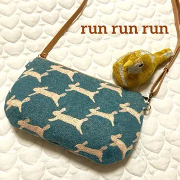 771 양면 런런런 숄더백 run run run 토끼