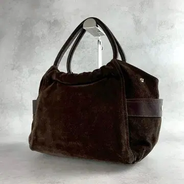 Y2K FURLA 빈티지 스웨이드 레더 핸드백