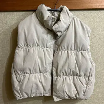 UNIQLO C 다운 크롭 베스트 L